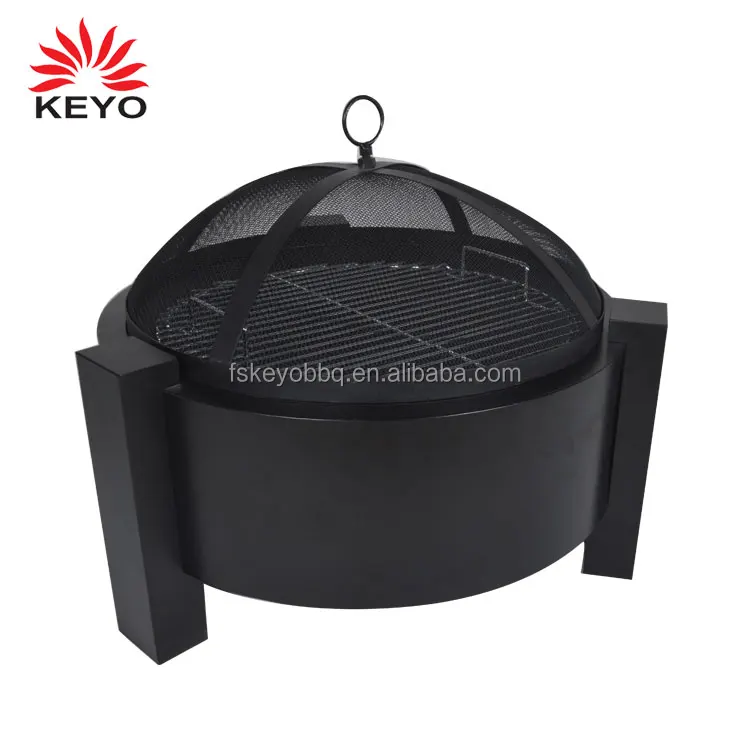 

Outdoor Metal Firepit Patio Garden Stove Fire Pit Brazier Metal