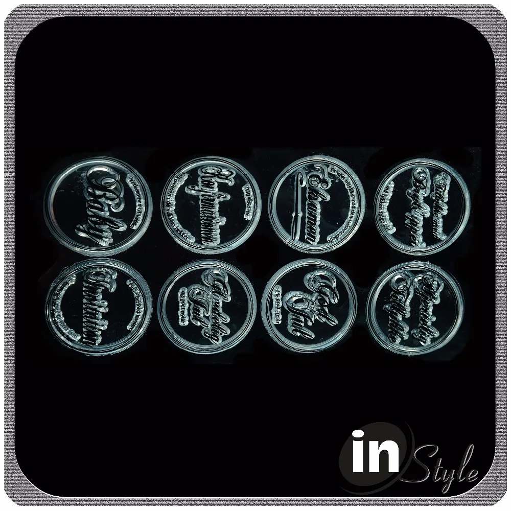 Custom Photopolymer Stamps,Acrylic Alphabet Stamps,Photopolymer Clear