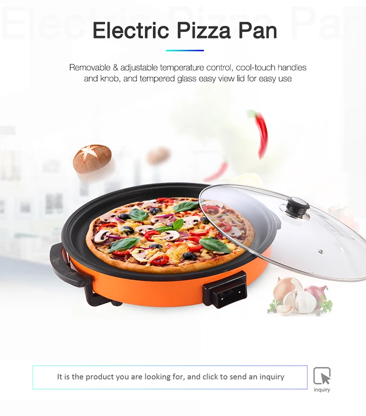 Home Useful 42cm Electric Fry Pan With Automatic Constant Temperature