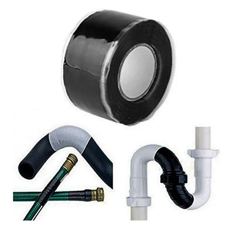 High Adhesive Flex Rubber Tape Waterproof Self-adhesive Pipe Repair ...