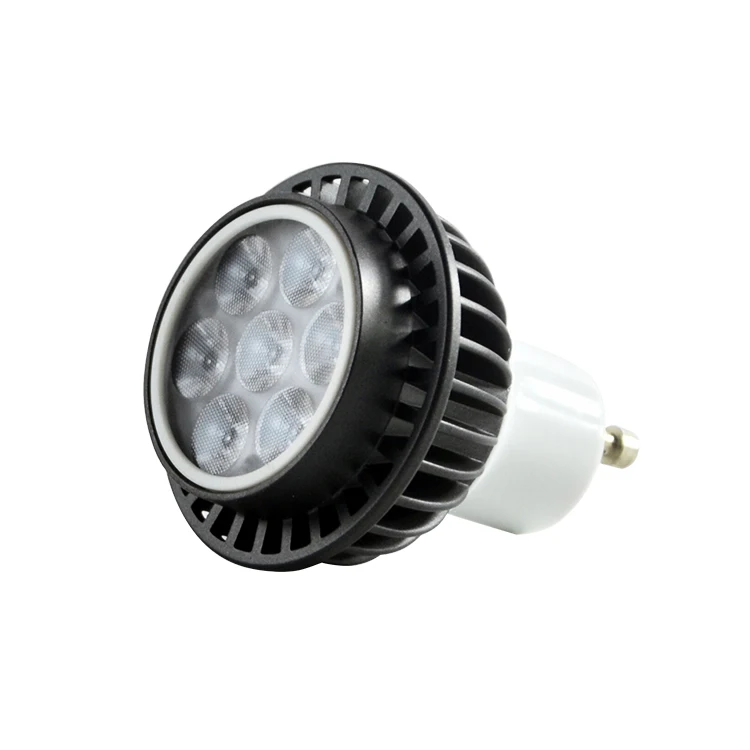 High power 5w 7w 9w 10w 12 24 110 220 volt led mini gu10 gu 5.3 ar111 spot lights narrow beam spotlight 10 degree 2700k to 6000k