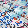 Hot Sale Fantastic Free Sample Printed Fabric Newspaper Print Dress Fabric For Fabric Supplier in China