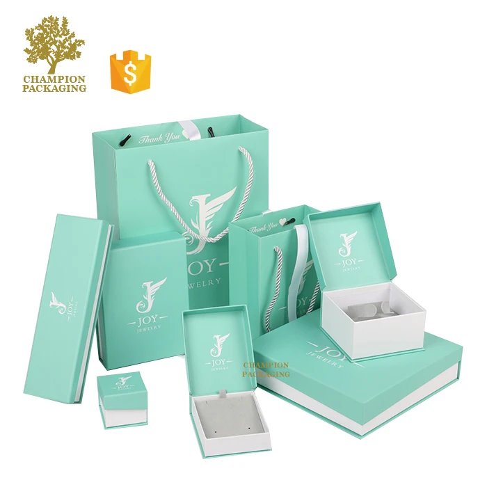 Wholesale Custom Design Jewelry Set Packaging Box Jewelry Box With Logo