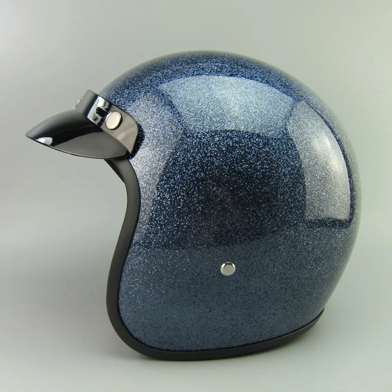 Torc Helmet Metal Flake Motorcycle Helmet Novelty Cascos Open Face