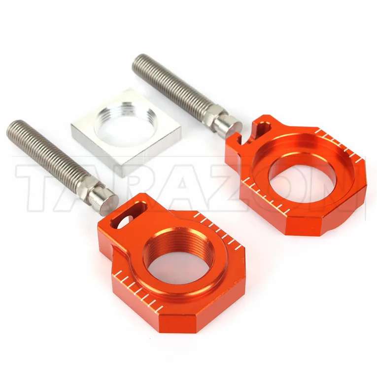 Rear Bolt Chain Adjuster Axle Blocks For Ktm Exc Sx 125 250 Buy