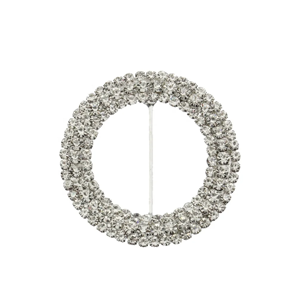 

Decorative Round Crystal Button For Belts/Women/Wedding Decoration, Different colors