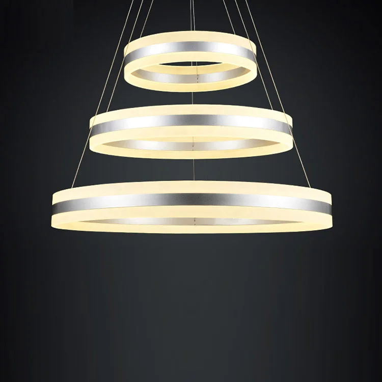 Luxury dubai restaurantand house interior acrylic pendant light