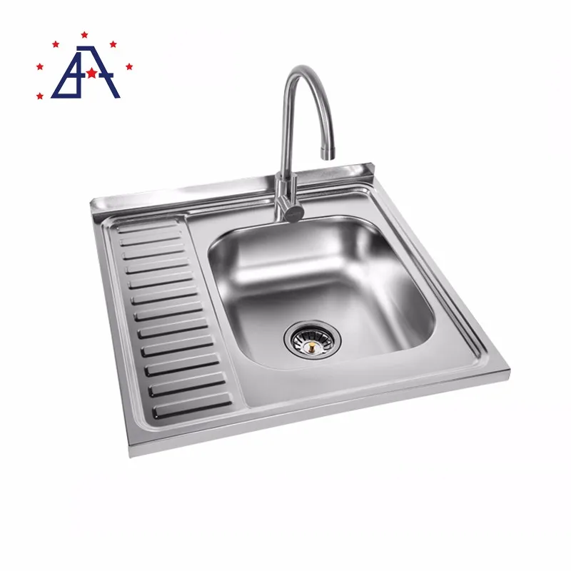 Polished Aluminum Kitchen Sink With Faucet Buy Cheap Kitchen Sinks
