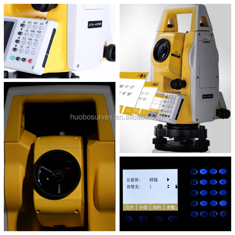 High Resolution Measurement Tools Total Station with High Performance