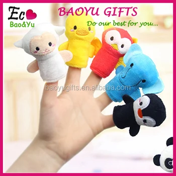 plush finger puppets