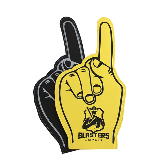 

Custom Cheering Hands Shape Foam Finger, Color