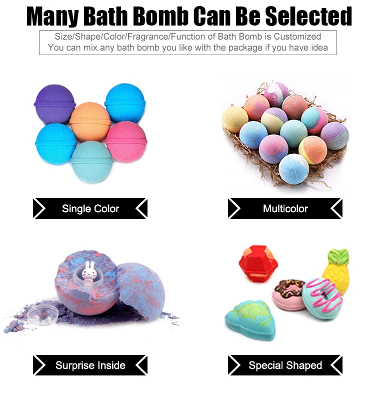 bath bomb choice