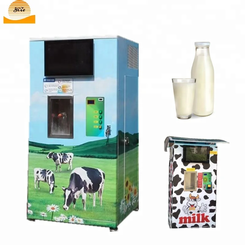 Automatic Coin Operated Milk Tea Snack Drink Combo Vending Machine