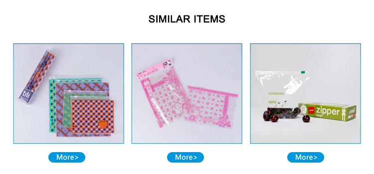 ECO Plastic Custom Fruit Slider Ziplock Storage Pack Bag