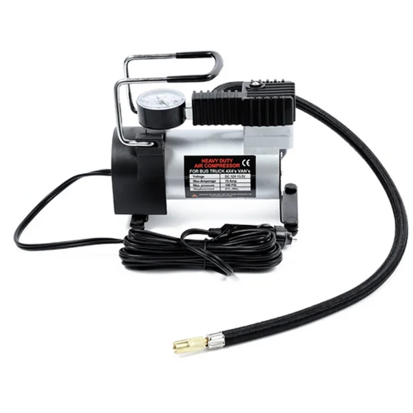 12V Portable Car Electric Inflator Pump Air Compressor 100PSI Electric Tire Tyre Inflator Pump for for Auto Bicycles Motorcycles