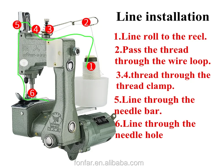 Professional Leather Bag Sewing Machine Sack Sewing Machine/industrial