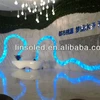 Indoor full color P3 digital LED display/ special customized river screen / adopted in museums and shopping mall