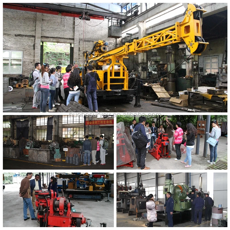 Spindle Rotary Speed Core Borehole Drilling Rigs with Small Volume