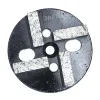 Concrete Floor Grinder Rhino Floor Grinder using Trapezoid Grinding Plate Diamond disk and Metal Grinding Rhombus Pads