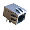 HCJ11-802SK-L11 Shielded Tab-Down 1x1 Port RJ45 connector Modular Jack