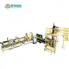 Bag dump station discharging closing system
