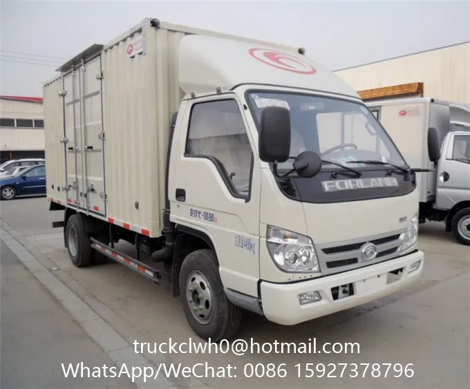 Closed Van Body Foton Forland 3 Ton Box Truck Buy 3 Ton Truck,3 Ton