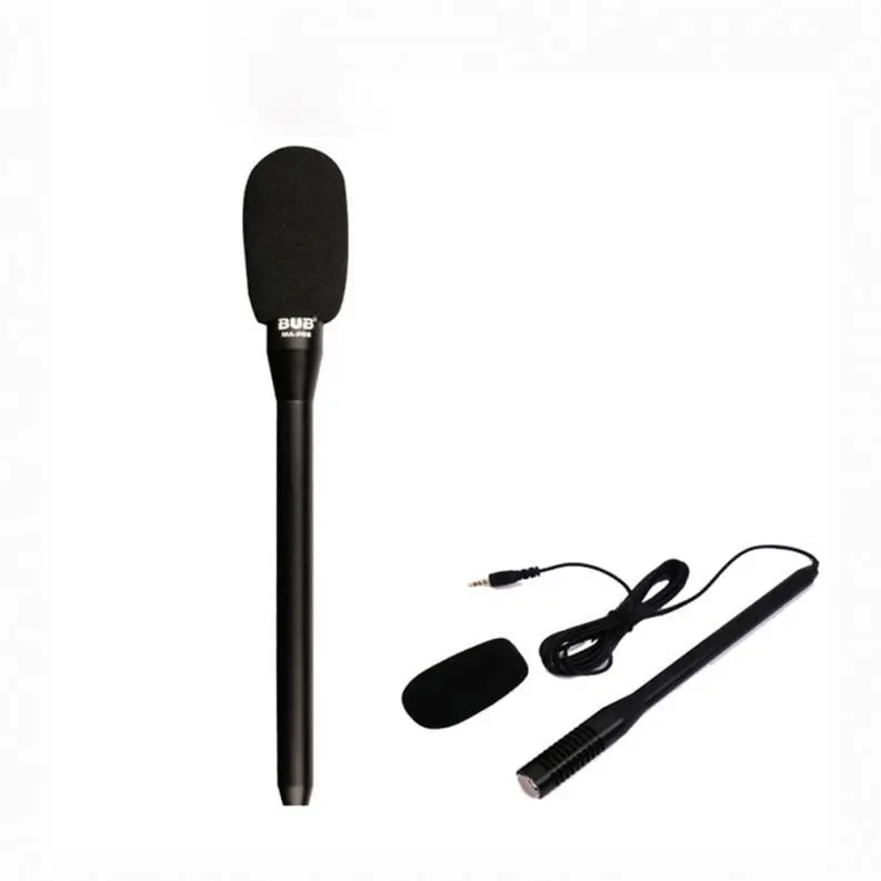 

FREE SHIPPING Handheld Smart Phone \/Camera Microphone for iPhone, Black & gold