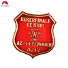 Iron On Custom Red Bottom Heat Conduction High Frequency TPU Patch Uniform Tag