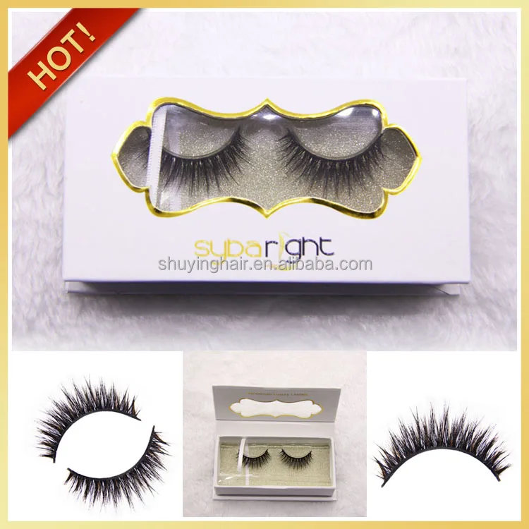

Best selling premium silk lashes false eyelash with custom eyelash box, N/a