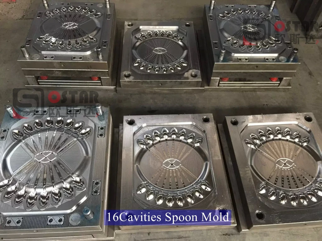 Pp Ps Disposable Plastic Spoon Fork Knife Mold Buy Spoon Mold,Spoon