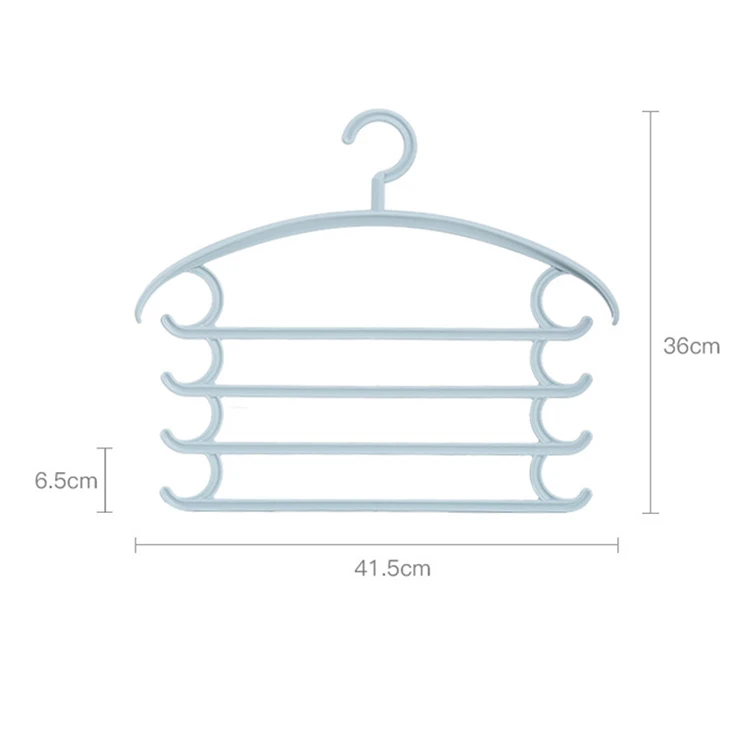 Good Quality Experienced Factory Trouser Rack Plastic Clothes Hanger Rack