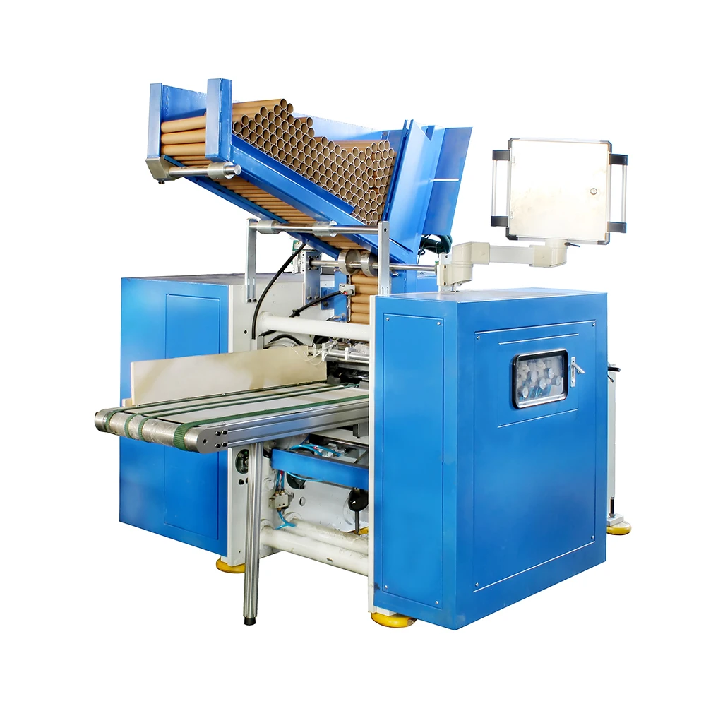 high quality full automatic aluminium foil rewinding machine