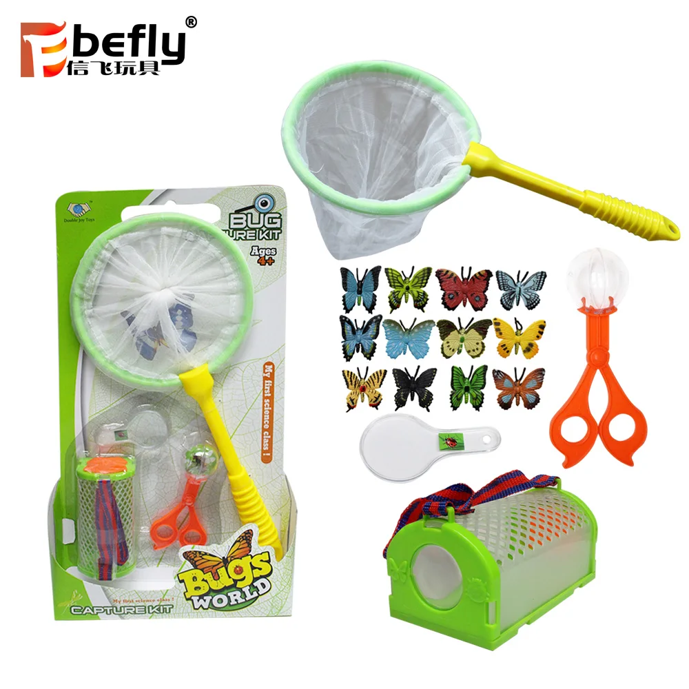 Telescope Adventure Viewer Toy Kids Bug Insect Catcher Explorer Kit