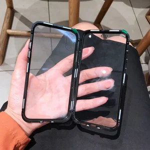 Magnetic Adsorption Double Sided Glass Case iPhone X XR XS Max