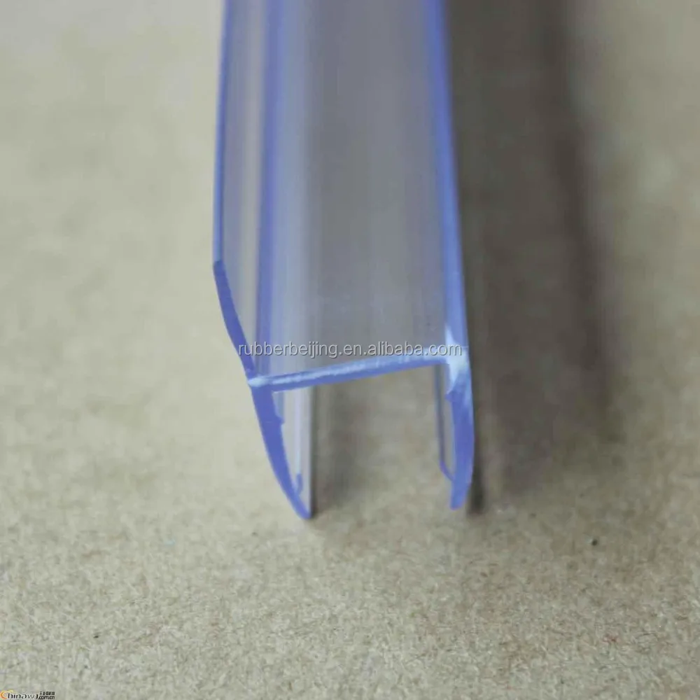 Transparent Pvc Edge Trim For Bathroom Glass Door Buy