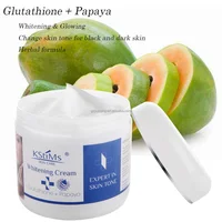 

Glutathione Papaya extract 10 days Skin Lightening Indian Dark Skin Bleaching Snow White Black Skin Body Whitening Lotion