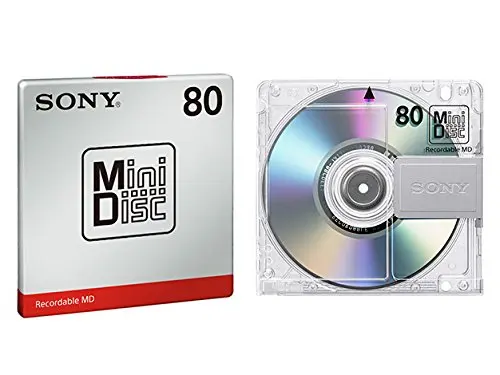 Sony 5MDW80PL 80 Minute MiniDisc MD Premium Gold 5 Pack Discontinued by Manufacturer 