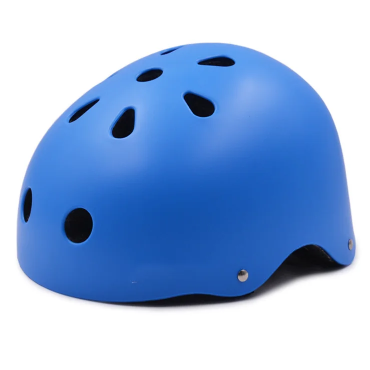 

Accept Small quantity Blue Color children bicycle helmet roller skating riding helmet