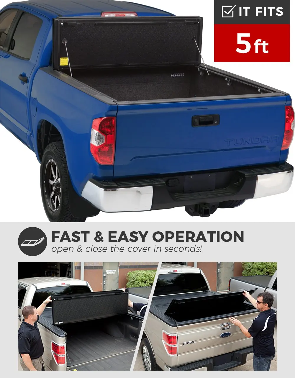 Buy Premium Hard Folding Fiberglass Reinforced Tonneau Cover Dodge Ram 2009 2017 5 7 Ft Bed No Ram Box In Cheap Price On Alibaba Com