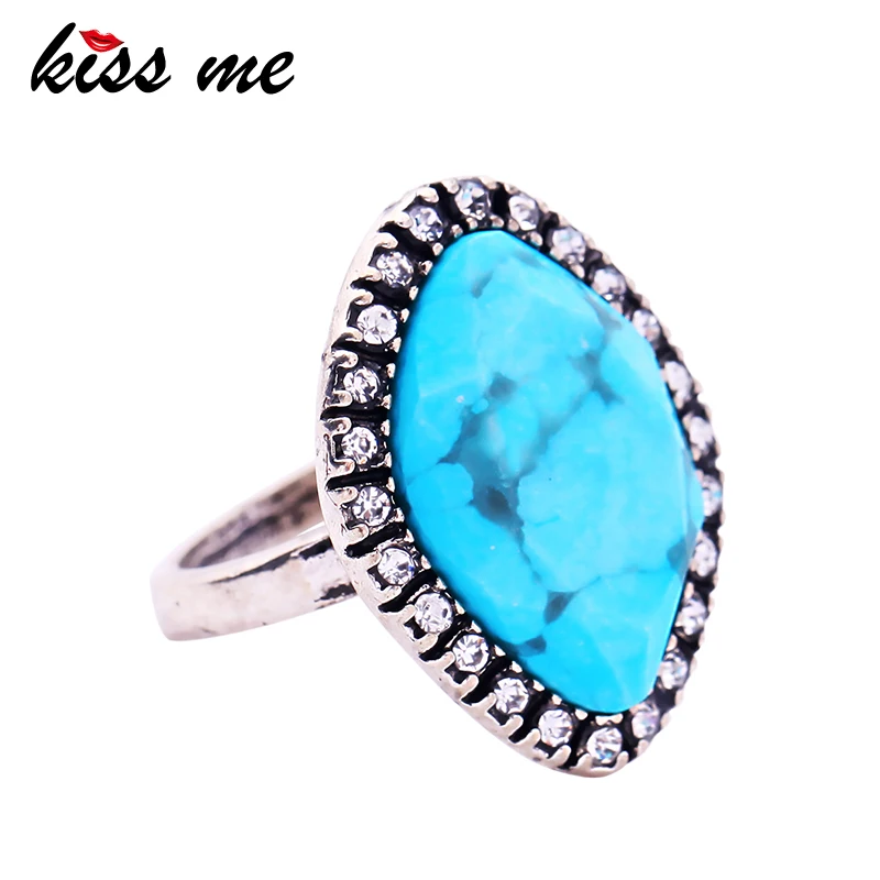 

jz00199c Latest Silver Stone Rings Designs For Girls, Blue