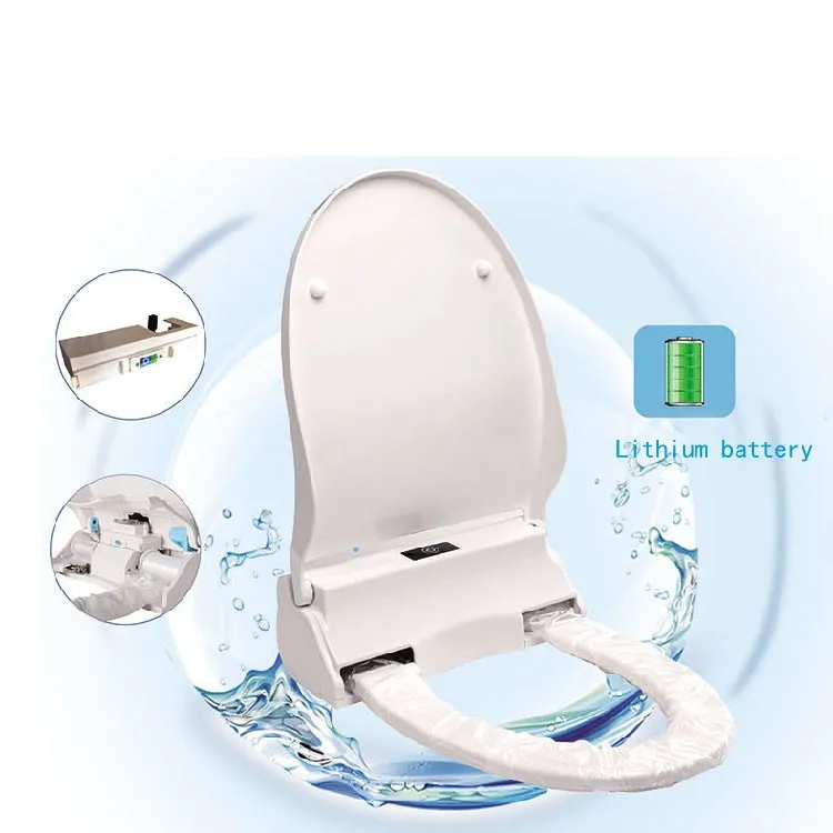 Top Self Changing Film Cushion Disposable Toilet Seat Cover Automatic