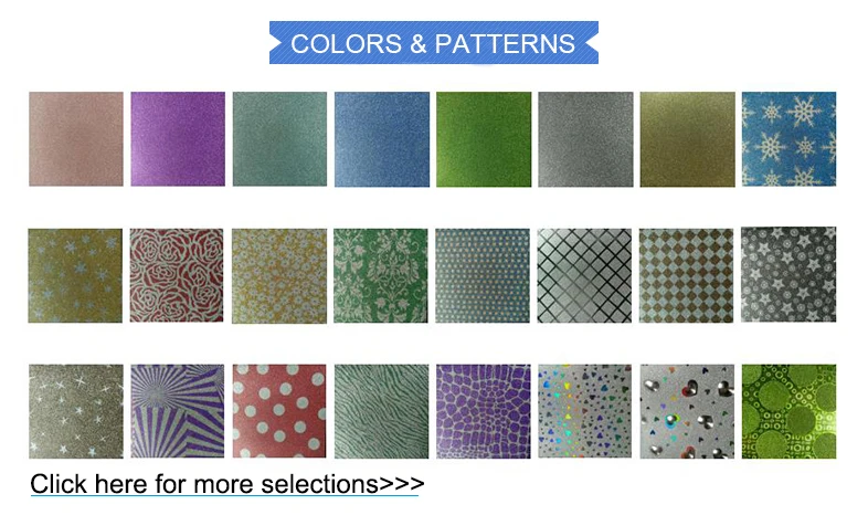CPP Colorful Glitter Hot Thermal Lamination Film