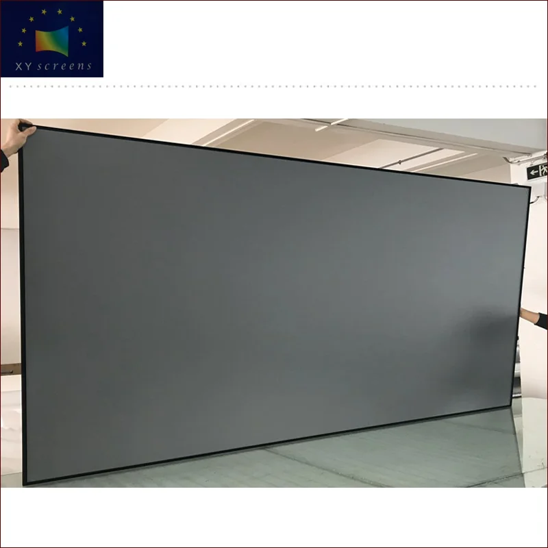 

3D 4K Customized ALR PET Grid Projector Screen with Low Gain for Home Theater and KTV