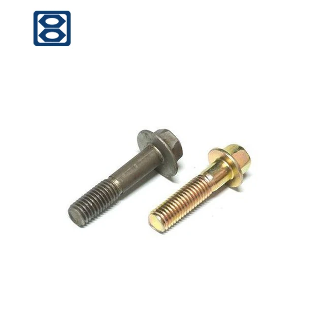 
Factory high strength hex flange bolt of DIN6921 