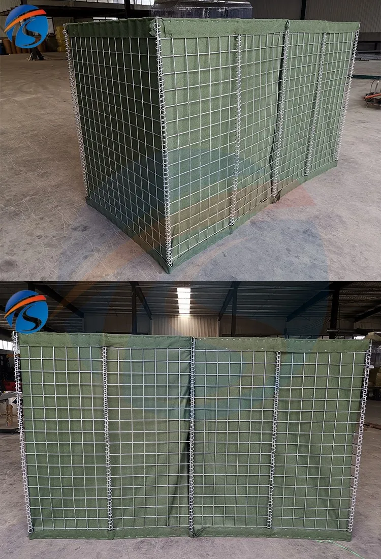 High Safety Barrier Sand Bag Gabion Wall Defensive Barrier For Sale