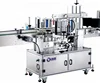 News Stainless Steel Full Automatic Small Round Bottle Labeling Machine / Pharmacy Bottle Labeling Machine