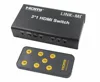 LM-SW03 OEM High Definition 1080p 3D Video Switcher,IR Remote Control Mini HDMI Switch 3x1