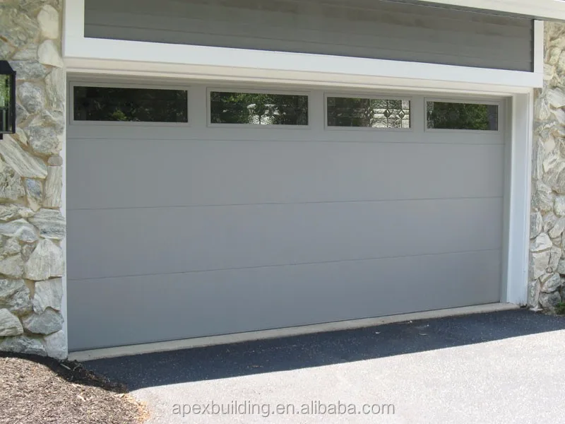 Beste Automatische Stahl Garagentor Mit Kleine Fenster - Buy Product on