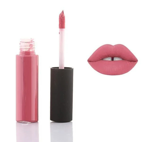 

2019 Best selling waterproof labels matte liquid lipgloss lipstick with customized logo