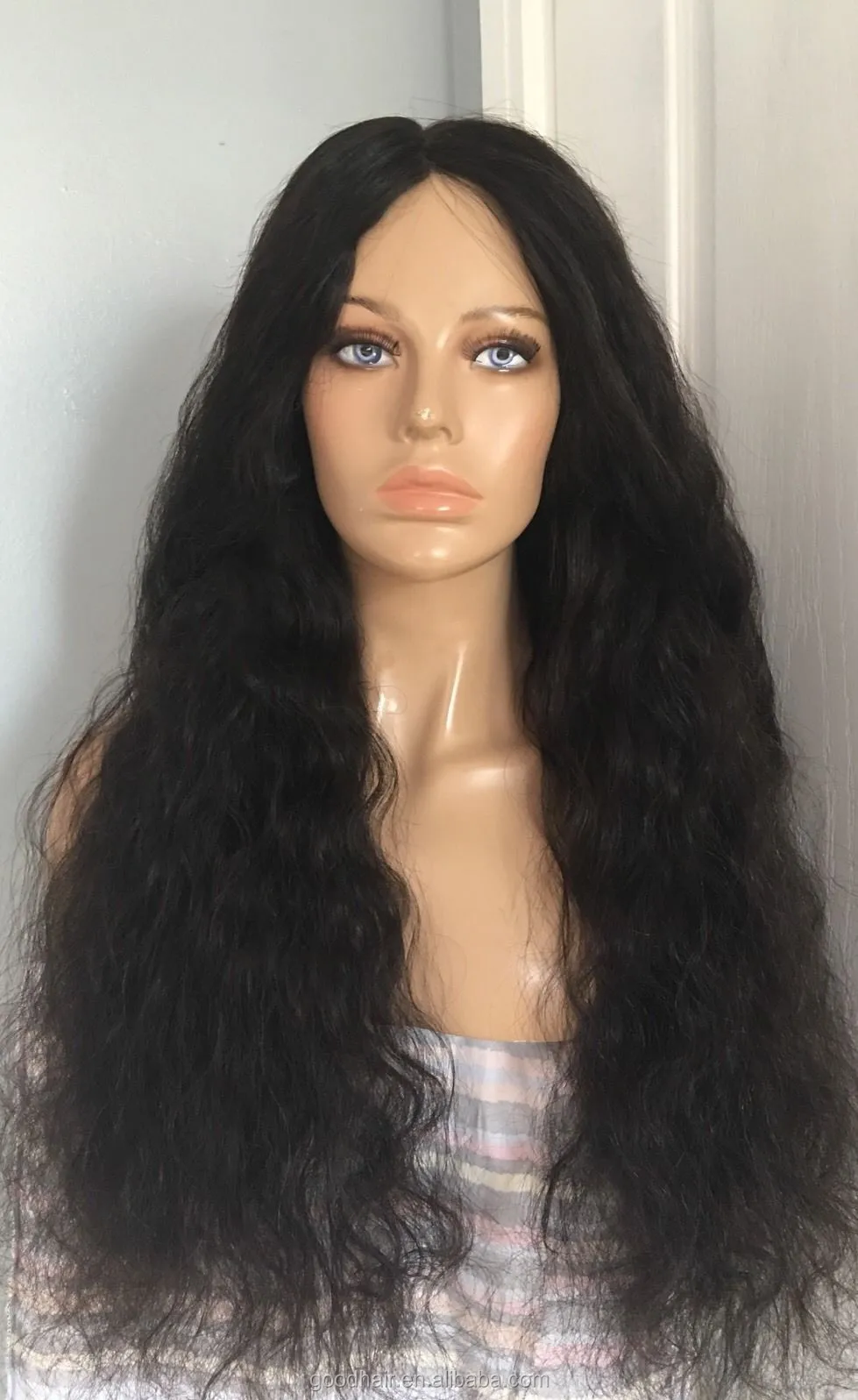 Indian Hair Unprocessed Natural Straight Lace Front Wigs Dubai Shopping